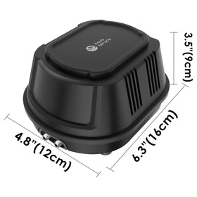 AquaMiracle magnet suspension reduces vibration for quiet operation.