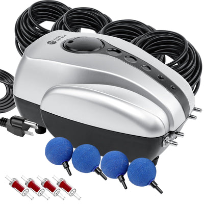AquaMiracle pond aerator main unit with four outlets for versatile aeration