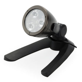 Aquascape 3-Watt underwater spotlight provides warm white light for ponds.