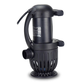 Aquascape AquaSurge 91018 side view shows compact footprint for tight installations.