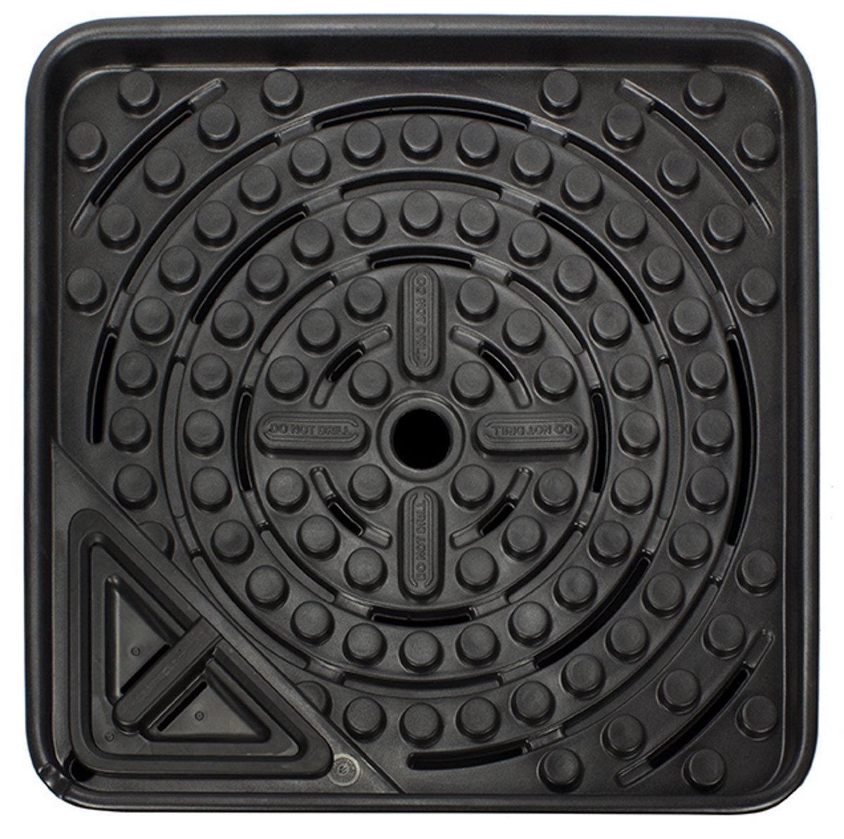 Aquascape AquaBasin 30 pump access panel enables simple maintenance and larger pump compatibility.