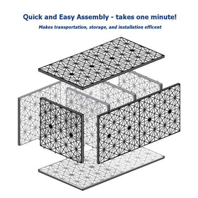 Aquascape AquaBlox large 32g side panel highlighting durable construction for installations