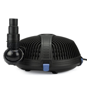 Aquascape AquaForce pre-filter cage protects the pump from solids.