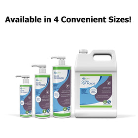 Aquascape Clean Pond Treatment bacteria blend bottle close-up for organic waste digestion.