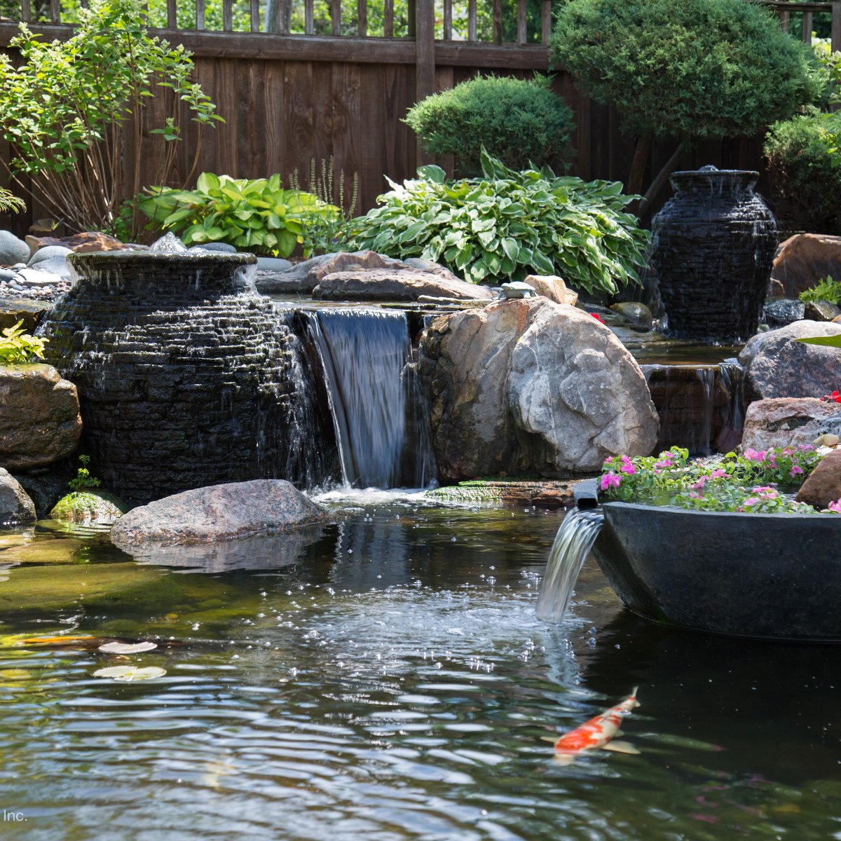 Aquascape Clean Water for Ponds promotes clearer water and healthier koi.