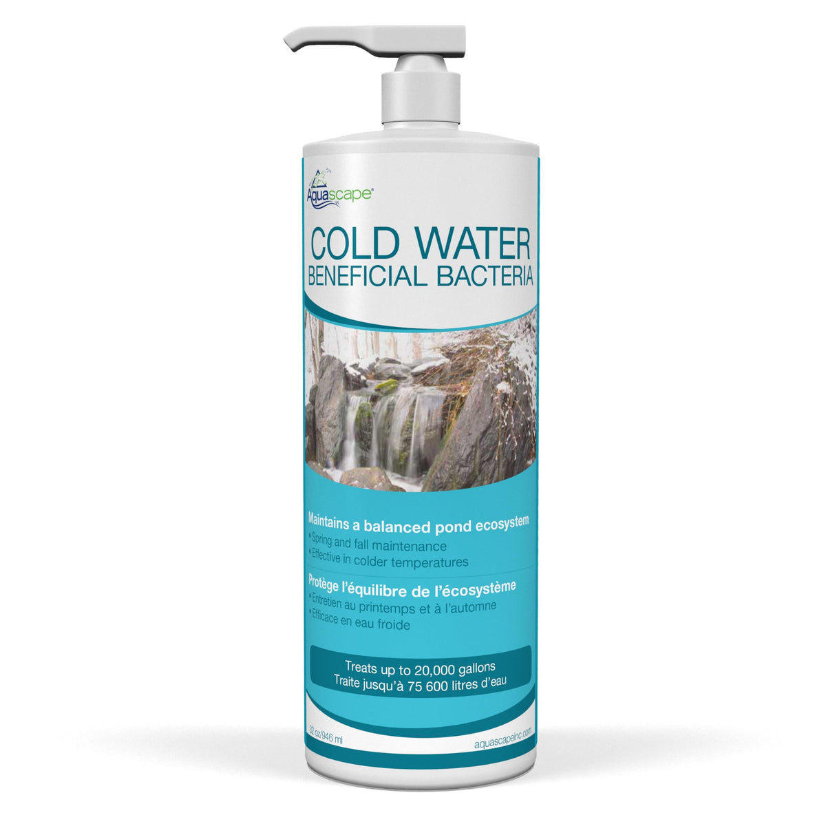 Aquascape Cold Water Bacteria bottle for cooler pond environments and clarity