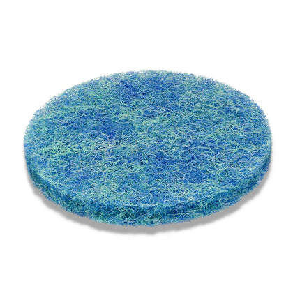Aquascape filter mat for pond spillway showing mechanical filtration for clearer water