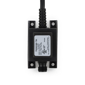 Aquascape LED Transformer 20W 12V top view showing compact power unit.