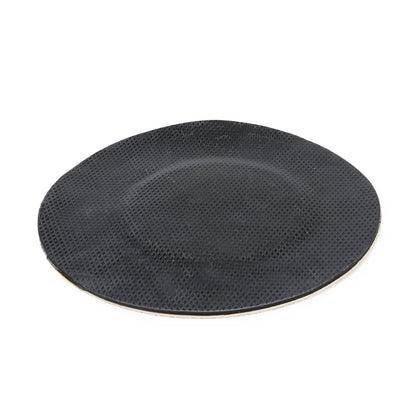 Aquascape liner patch applied to a pond liner for quick, self-adhesive repair