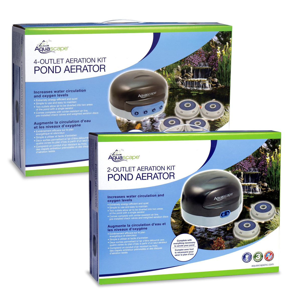 Aquascape Pond Air 4 3-year warranty for long-term support