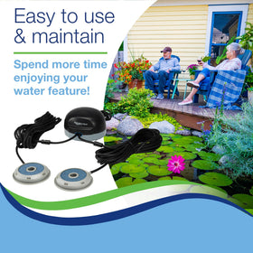 Aquascape Pond Air 4 easy installation and maintenance for DIY pond owners