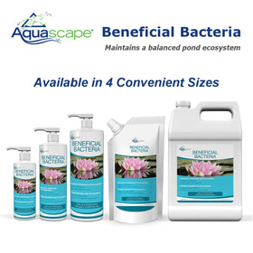 Aquascape PSB blend promotes debris clumping for faster settlement in ponds.
