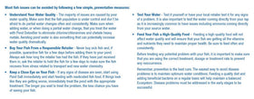 Aquascape Praziquantel treatment label showing parasite targets and usage guidance.