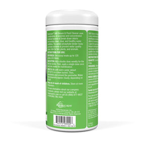 Aquascape SAB Stream & Pond Clean bottle label highlighting dosing and benefits for easy use.