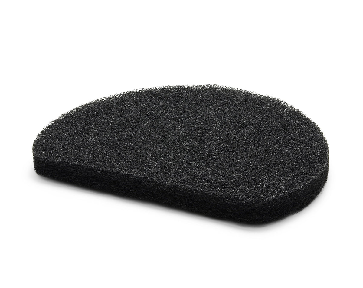 Aquascape Signature Series 2500 BioFalls filter mat close-up showing dense surface for debris capture.