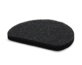 Aquascape Signature Series 2500 BioFalls filter mat close-up showing dense surface for debris capture.