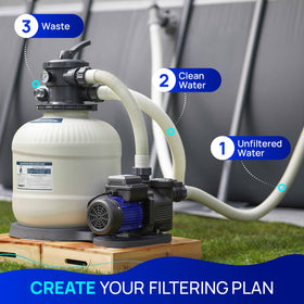 AQUASTRONG assembled unit with filter media ready for installation
