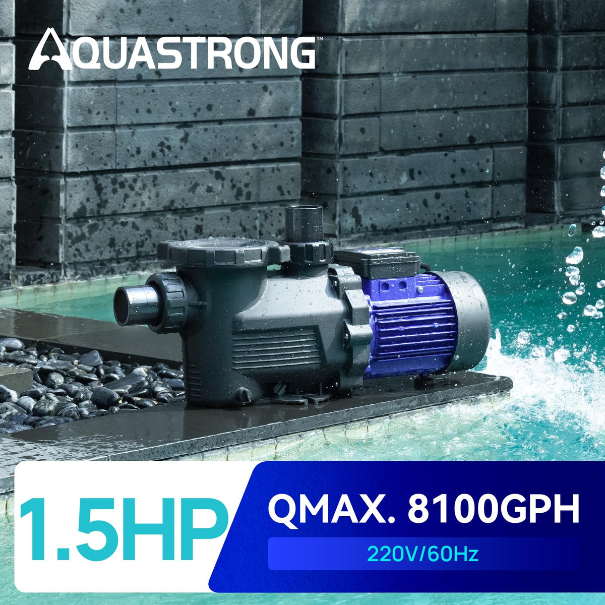 Aquastrong adapters 1.5 and 2 inches for versatile connections