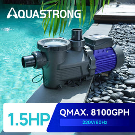 AQUASTRONG ETL-certified motor for safety and durable performance