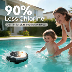AQUASTRONG clear-water results in 50k-gallon pools with fewer chemical additives