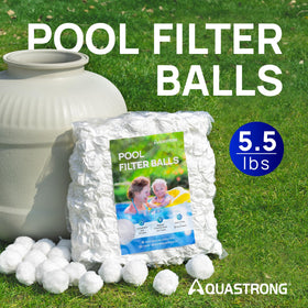 AQUASTRONG replaces 180 lbs of sand with a compact, easy-to-handle option