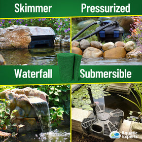Made in USA Aquatic Experts pond filter pad for reliable performance.