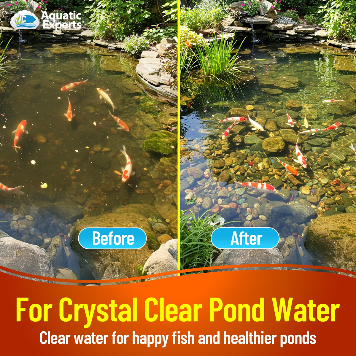 Aquatic Experts pond filter pad installed in Savio RS020 unit for improved flow