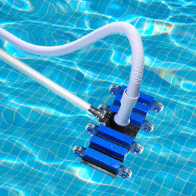 Aquatix Pro hose adapter connects hoses for quick setup.