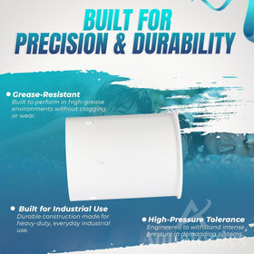 Aquatonics R38013B smooth skimming action with the top edge above waterline.