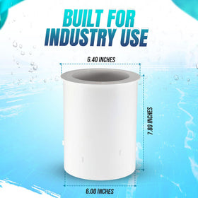 Aquatonics R38013B vortex suction draws surface debris quickly into the basket.