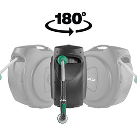 AQUAZILLA front hose guide with non-snag rollers to prevent abrasion.