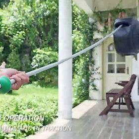 AQUAZILLA durable polypropylene construction stands up to outdoor conditions day after day.