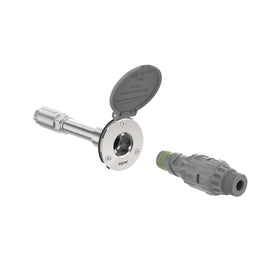 Aquor House Hydrant V1+ wall-mount anti-siphon valve for safe, leak-free outdoor water access.