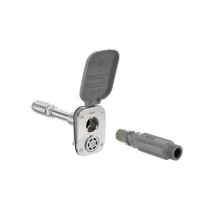 Aquor Hydrant V2+ anti-siphon valve for instant leak-free water access.