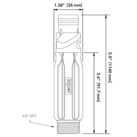 Aquor Quick Connect Fitting enabling rapid hose swaps during outdoor use