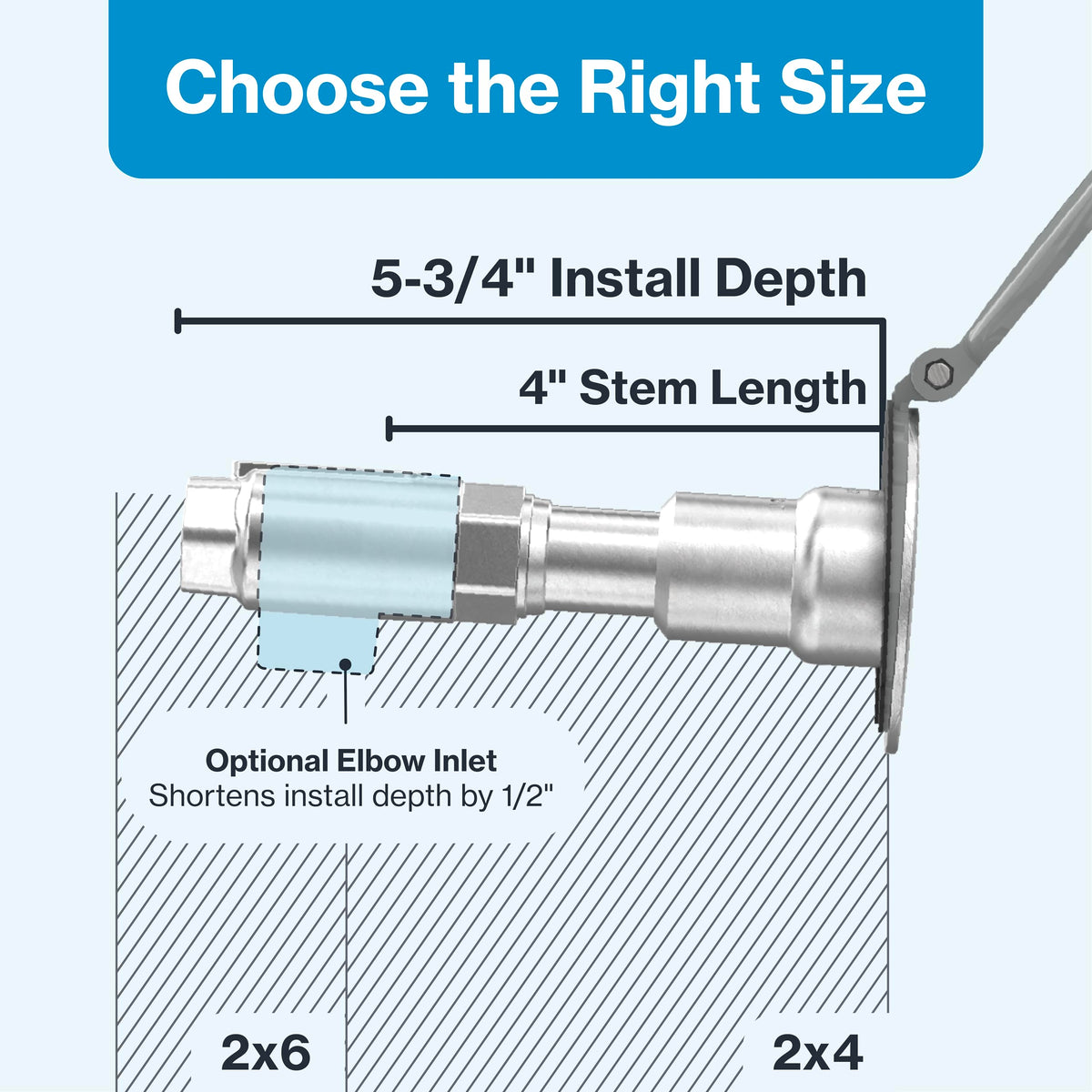 Aquor V1+ slate-gray debris cover blends with siding and protects the outlet.