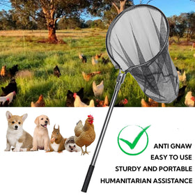 AQWXC Catch Net fine-mesh detail protects birds during capture.