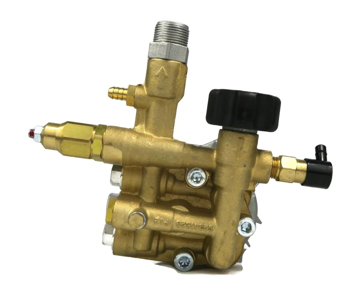 AR Annovi Reverberi RMV25G30D-EZ rear view shows connection points for quick setup.