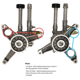 AR Annovi Reverberi SRMW22G26-EZ easy-start valve detail supports smoother startups