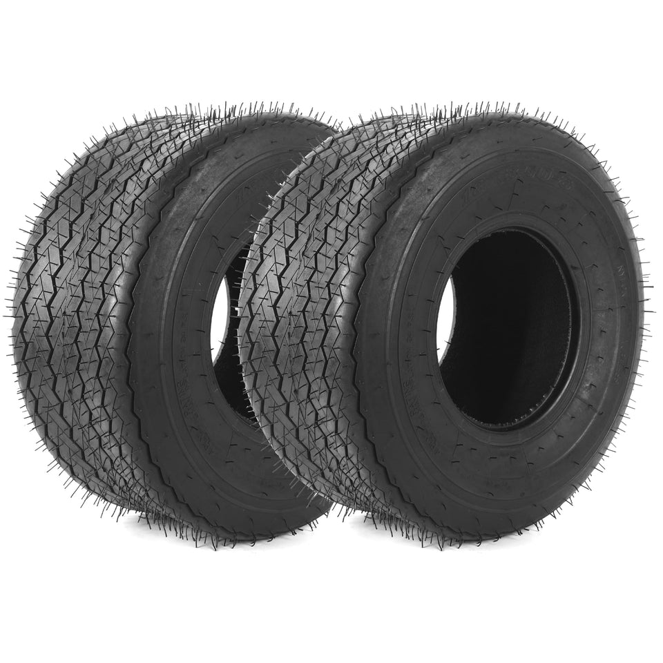 AR-PRO 18x8.50-8 tire side view highlighting durable tubeless design for cart stability
