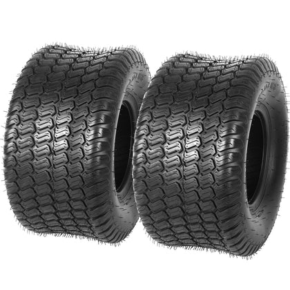 AR-PRO 18x9.50-8 tubeless front tire for riding mowers with turf-friendly traction.