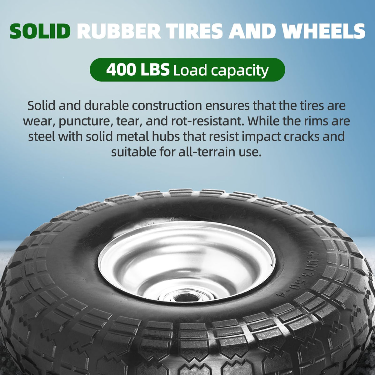 AR-PRO 2-pack wheel set enables quick swaps for multiple tools.
