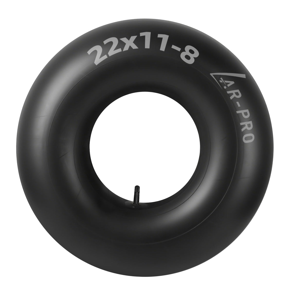 AR-PRO inner tube TR13 straight valve close-up for ATV tires with reliable inflation.