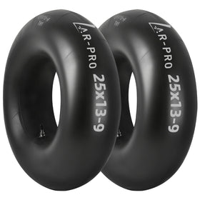 AR-PRO 25x13x9 inner tube with TR6 stem enables reliable inflation for rugged ATV tires.