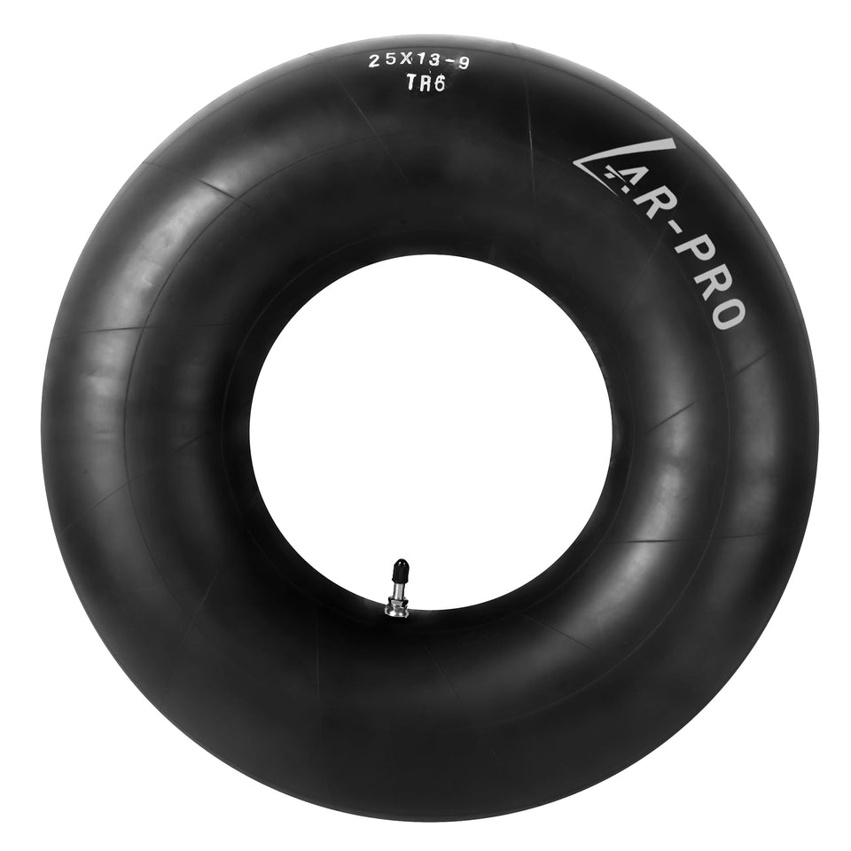 AR-PRO 25x13x9 inner tube for ATVs and UTVs with TR6 valve, reliable inflation.