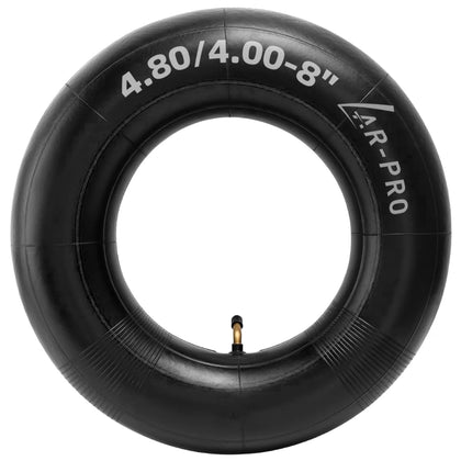 AR-PRO inner tube with TR87 angled valve for 4.80/4.00-8 tires.
