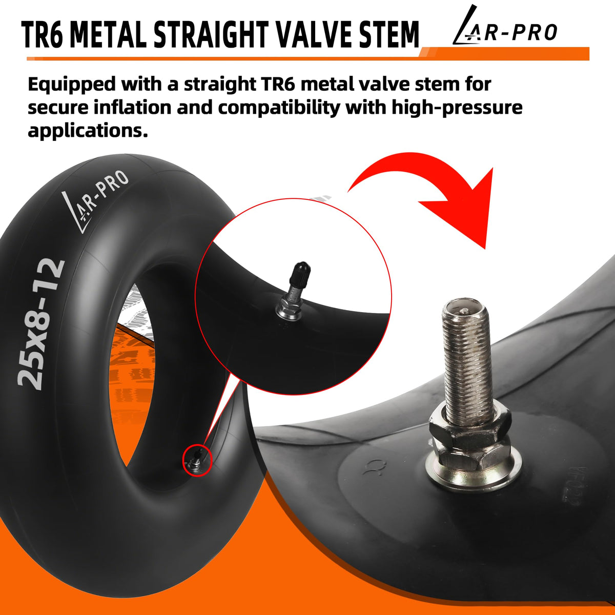 Cross-section of AR-PRO butyl rubber 4x thicker for durability