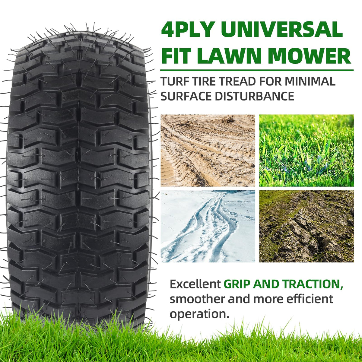 AR-PRO 500 lb load rating supports heavier mowing tasks.