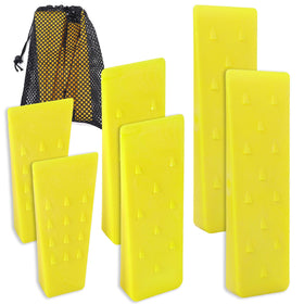 AR-PRO 6-pack tree wedges with storage bag laid out for organized field work.
