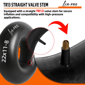 AR-PRO TR13 valve enables precise inflation on lawn tractors and golf carts.